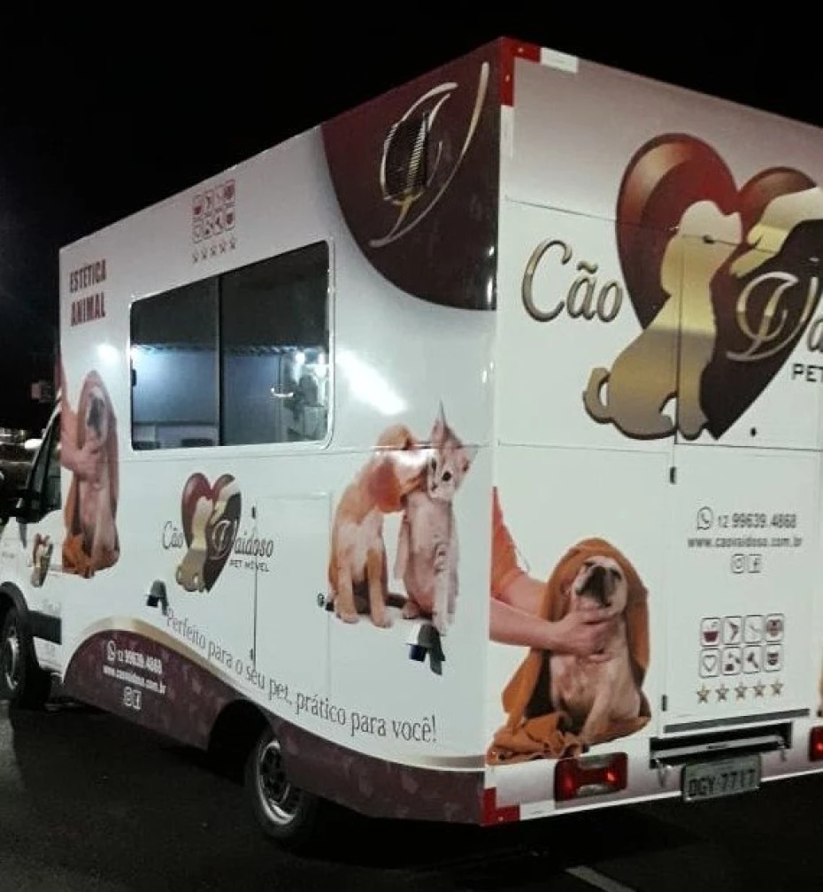 Foto 3:  — Cão Vaidoso Taxi Dog e Pet Móvel - Banho e Tosa